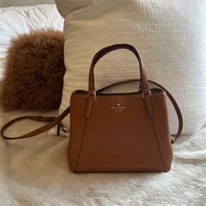 Kate Spade Purse, small/medium sized, Brown
